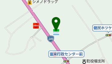 ゆうちょ銀行 金沢支店 ファミリーマート志賀町ますほ店内出張所(ATM)の地図画像
