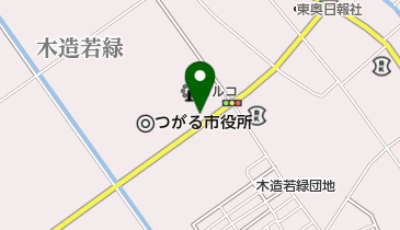 ゆうちょ銀行 仙台支店 ファミリーマートつがる市役所前店内出張所(ATM)の地図画像