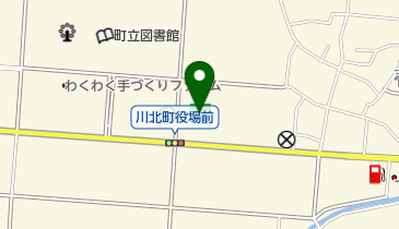 ゆうちょ銀行 金沢支店 ファミリーマート川北町役場前店内出張所(ATM)の地図画像