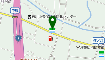 ゆうちょ銀行 金沢支店 ファミリーマート津幡中須加店内出張所(ATM)の地図画像