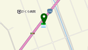 ゆうちょ銀行 仙台支店 ファミリーマート八戸八幡店内出張所(ATM)の地図画像