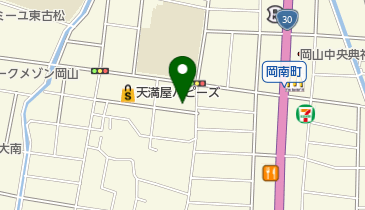 ゆうちょ銀行 広島支店 ファミリーマート岡山奥田本町店内出張所(ATM)の地図画像