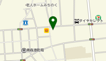 ゆうちょ銀行 仙台支店 ファミリーマート青森港町一丁目店内出張所(ATM)の地図画像