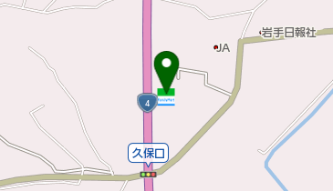 ゆうちょ銀行 仙台支店 ファミリーマート岩手沼宮内バイパス店内出張所(ATM)の地図画像