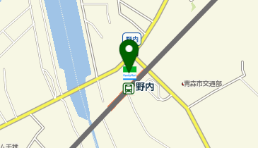 ゆうちょ銀行 仙台支店 ファミリーマート青森野内店内出張所(ATM)の地図画像