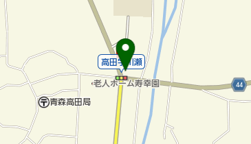 ゆうちょ銀行 仙台支店 ファミリーマート青森高田店内出張所(ATM)の地図画像