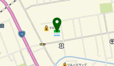 ゆうちょ銀行 仙台支店 ファミリーマート秋田牛島東五丁目店内出張所(ATM)の地図画像