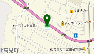 ゆうちょ銀行 松山支店 ファミリーマート高知北竹島店内出張所(ATM)の地図画像