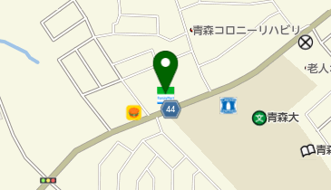 ゆうちょ銀行 仙台支店 ファミリーマート青森青大前店内出張所(ATM)の地図画像