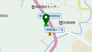 ゆうちょ銀行 大阪支店 ファミリーマート五條病院前店内出張所(ATM)の地図画像