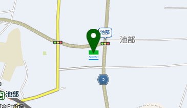 ゆうちょ銀行 大阪支店 ファミリーマート河合町池部店内出張所(ATM)の地図画像