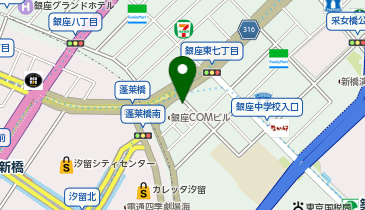ゆうちょ銀行 本店 ファミリーマート銀座昭和通り店内出張所(ATM)の地図画像