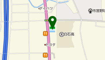 ゆうちょ銀行 仙台支店 ファミリーマート白石八幡町店内出張所(ATM)の地図画像
