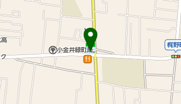 ゆうちょ銀行 本店 ファミリーマート東小金井店内出張所(ATM)の地図画像