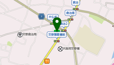 ゆうちょ銀行 大阪支店 ファミリーマート交野倉治西店内出張所(ATM)の地図画像