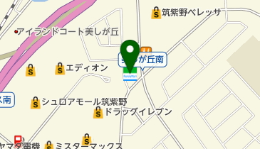 ゆうちょ銀行 熊本支店 ファミリーマート筑紫野美しが丘南店内出張所(ATM)の地図画像