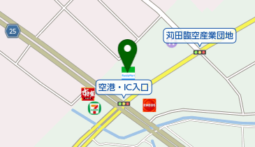 ゆうちょ銀行 熊本支店 ファミリーマート苅田臨空団地店内出張所(ATM)の地図画像
