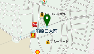 ゆうちょ銀行 さいたま支店 ファミリーマート船橋日大前駅店内出張所(ATM)の地図画像