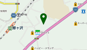 ゆうちょ銀行 仙台支店 ファミリーマート鯵ヶ沢バイパス店内出張所(ATM)の地図画像