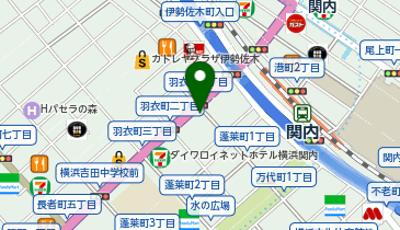 ゆうちょ銀行 さいたま支店 ファミリーマート横浜羽衣町店内出張所(ATM)の地図画像