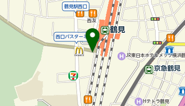 ゆうちょ銀行 さいたま支店 ファミリーマートJR鶴見駅南店内出張所(ATM)の地図画像