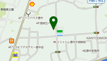 ゆうちょ銀行 大阪支店 ファミリーマート豊中少路二丁目店内出張所(ATM)の地図画像