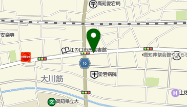 ゆうちょ銀行 松山支店 ファミリーマート愛宕病院/S店内出張所(ATM)の地図画像