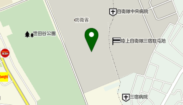 ゆうちょ銀行 本店 ファミリーマート自衛隊中央病院店内出張所(ATM)の地図画像