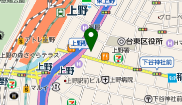 ファミリーマート東上野四丁目1号機 共同出張所(イーネットATM)の地図画像