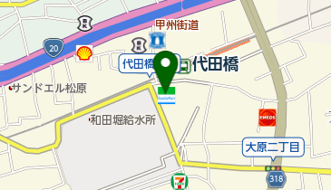 ファミリーマート代田橋駅前 共同出張所(イーネットATM)の地図画像