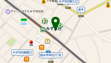 ファミリーマート東みずほ台1号機 共同出張所(イーネットATM)の地図画像