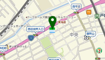 ファミリーマート横浜戸部中央 共同出張所(イーネットATM)の地図画像