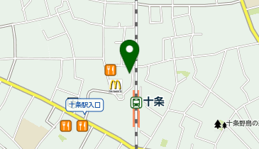 ファミリーマート北区十条西口 共同出張所(イーネットATM)の地図画像