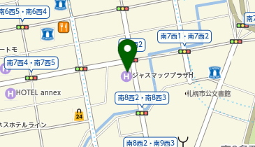 ファミリーマート札幌南7条西3丁目 共同出張所(イーネットATM)の地図画像