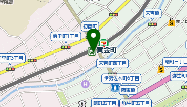 ファミリーマート黄金町駅前 共同出張所(イーネットATM)の地図画像
