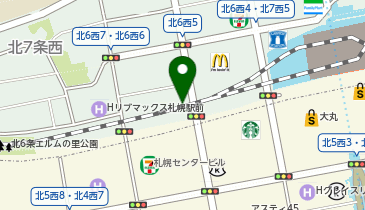 ファミリーマート札幌駅西口 共同出張所(イーネットATM)の地図画像