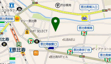 ファミリーマート恵比寿駅東 共同出張所(イーネットATM)の地図画像