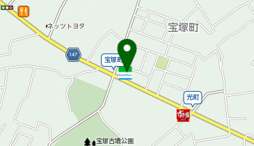 ファミリーマート松阪宝塚町 共同出張所(イーネットATM)の地図画像