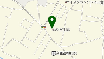 みやぎ生協台原 共同出張所(イーネットATM)の地図画像