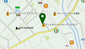 コスモス薬品東光寺 共同出張所(イーネットATM)の地図画像