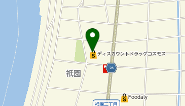 コスモス薬品宮崎祇園 共同出張所(イーネットATM)の地図画像