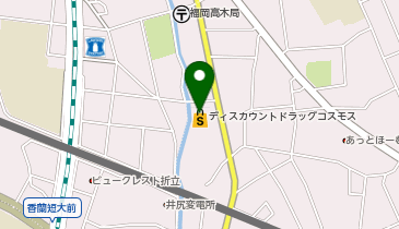 コスモス薬品井尻 共同出張所(イーネットATM)の地図画像