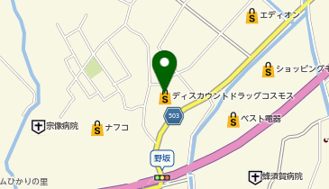 コスモス薬品福岡宗像 共同出張所(イーネットATM)の地図画像