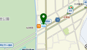 ファミリーマート鶴見緑地東 共同出張所(イーネットATM)の地図画像
