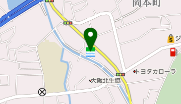 ファミリーマート高槻岡本町 共同出張所(イーネットATM)の地図画像