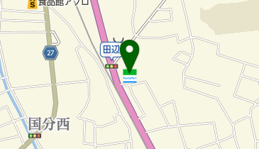 ファミリーマート柏原田辺一丁目 共同出張所(イーネットATM)の地図画像