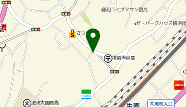 ファミリーマート岸谷 共同出張所(イーネットATM)の地図画像