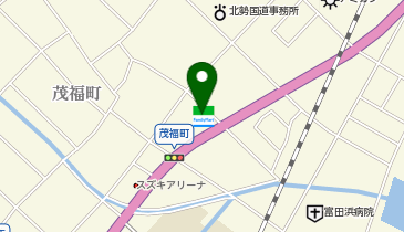 ファミリーマート四日市茂福町 共同出張所(イーネットATM)の地図画像