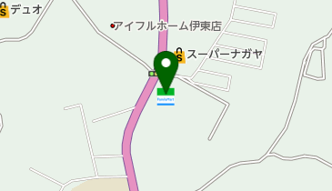 ファミリーマート伊東川奈 共同出張所(イーネットATM)の地図画像