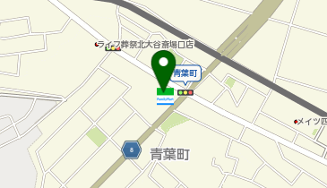 ファミリーマート四日市青葉町 共同出張所(イーネットATM)の地図画像